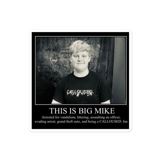 BIG MIKE Sticker